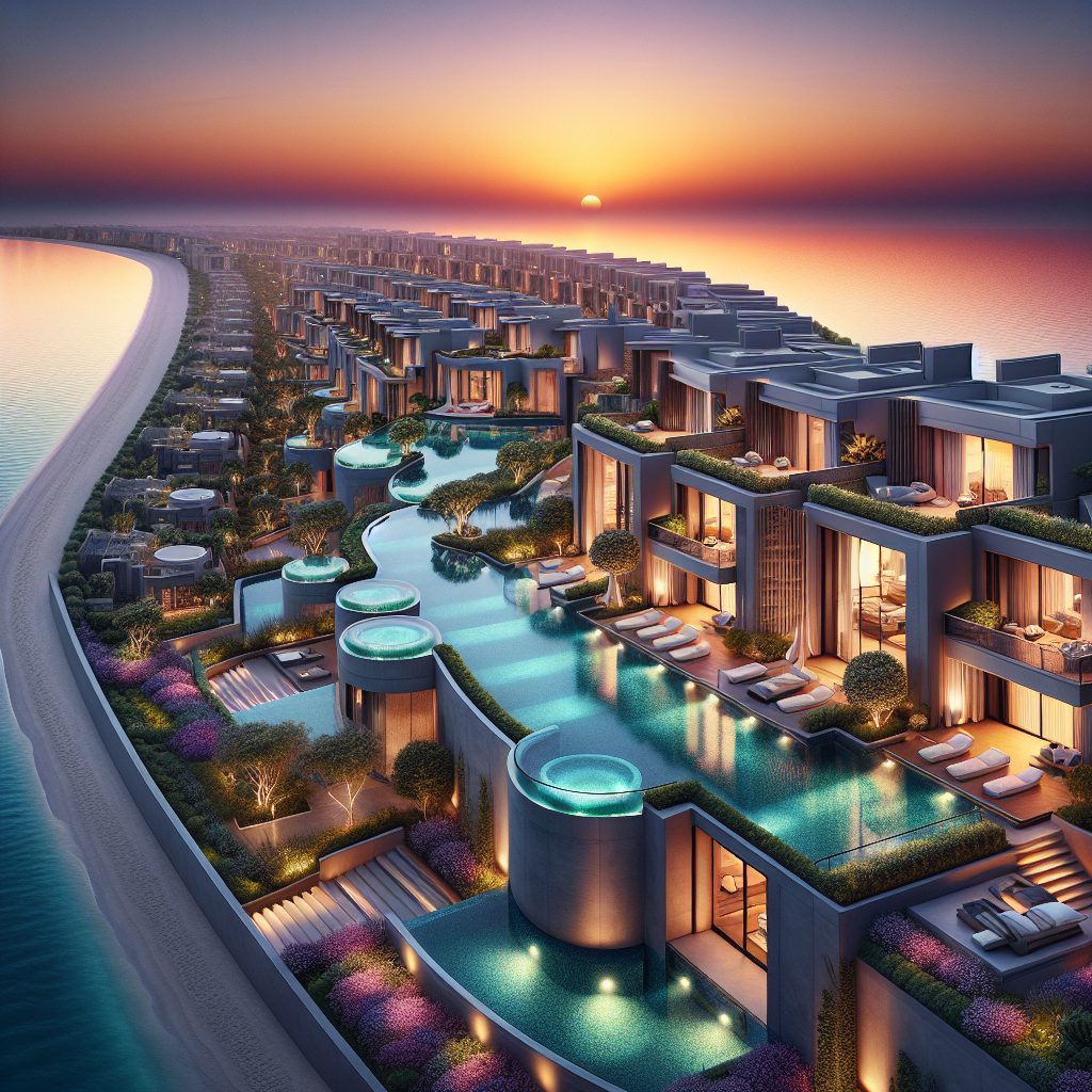 Abu Dhabi Supreme Elite Villas With Infinity Pool Private Beachfront