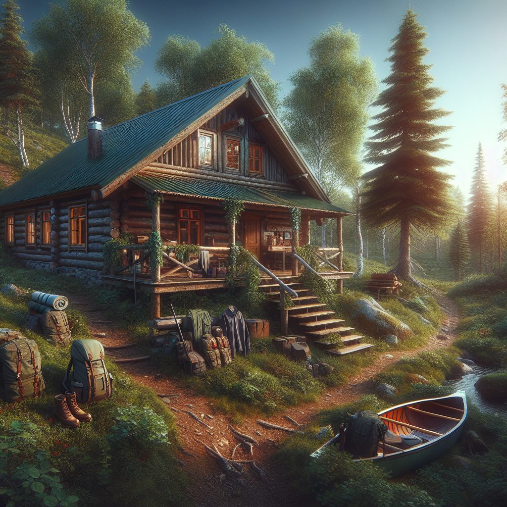 Adventure Ready Lodgings Surrounded by Wild Terrain