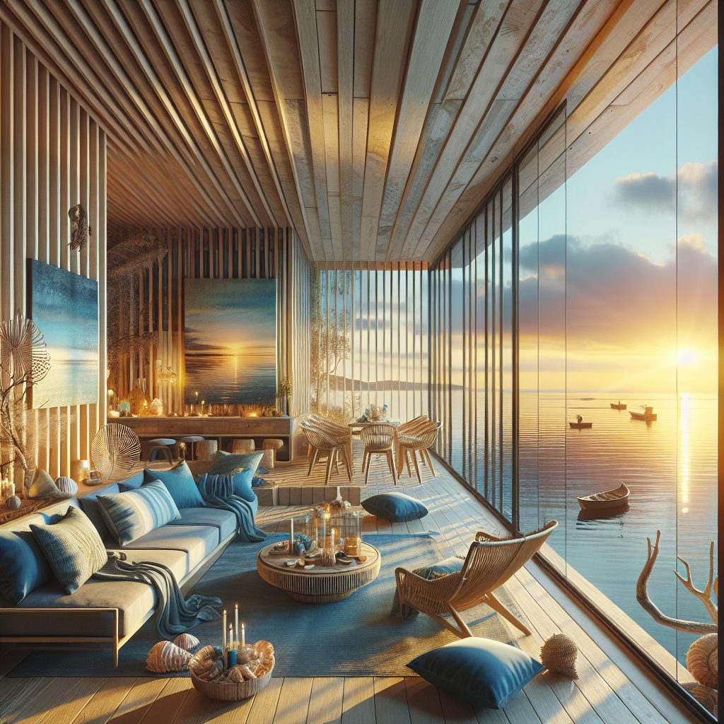 Artistic Coastal Retreat Spaces with Creative Design Elements