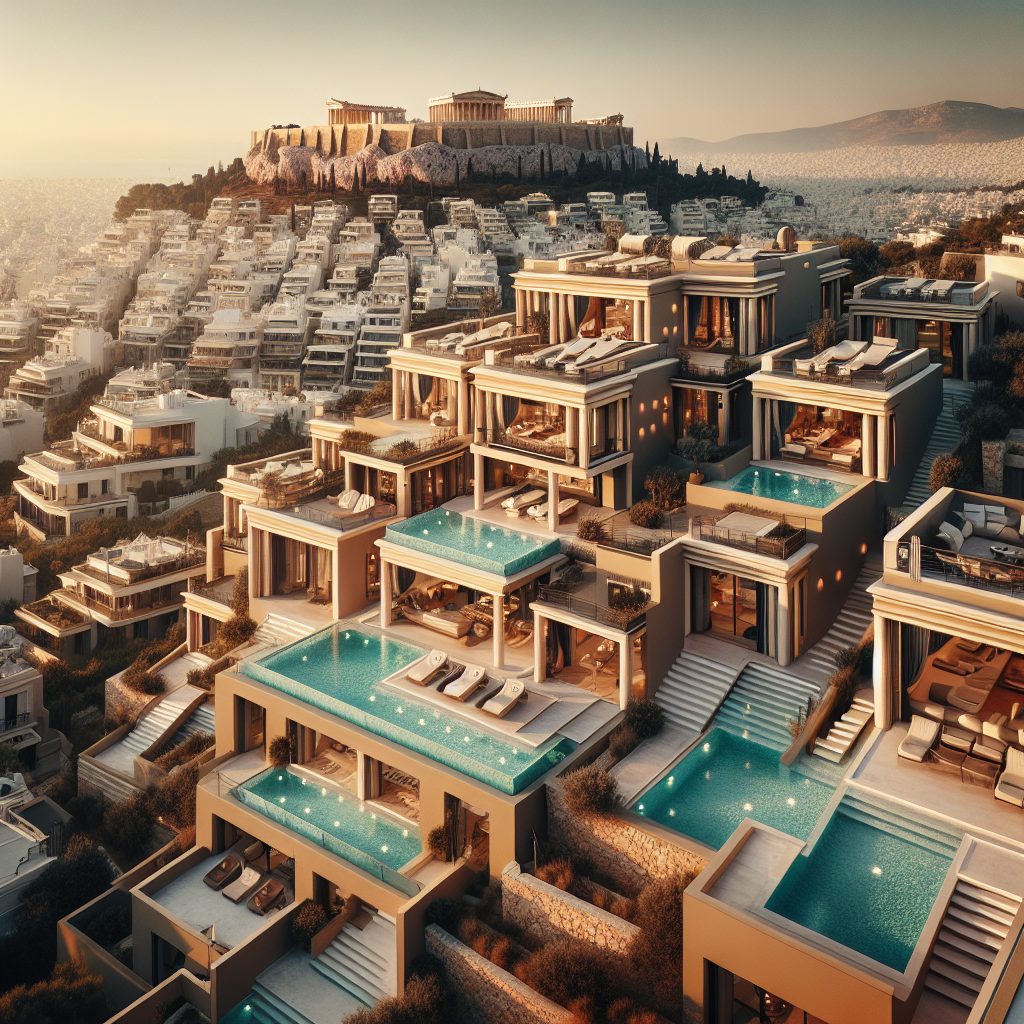 Athens Supreme Elite Villas With Infinity Pool Acropolis Luxury Views
