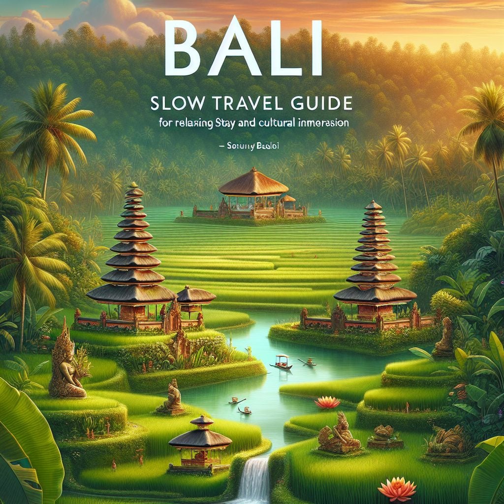 Bali Slow Travel Guide For Relaxing Stay And Cultural Immersion