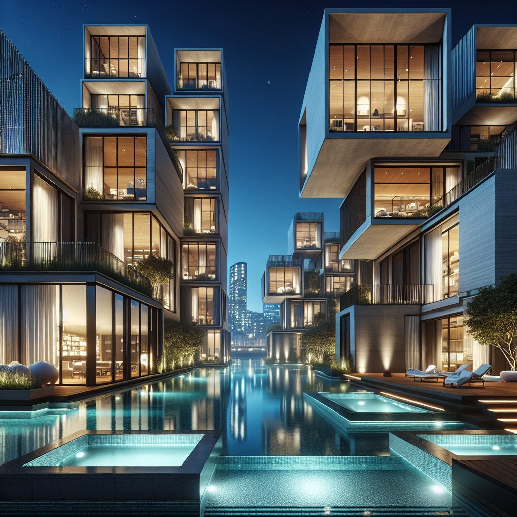Berlin Supreme Elite Villas With Infinity Pool Contemporary Urban Design
