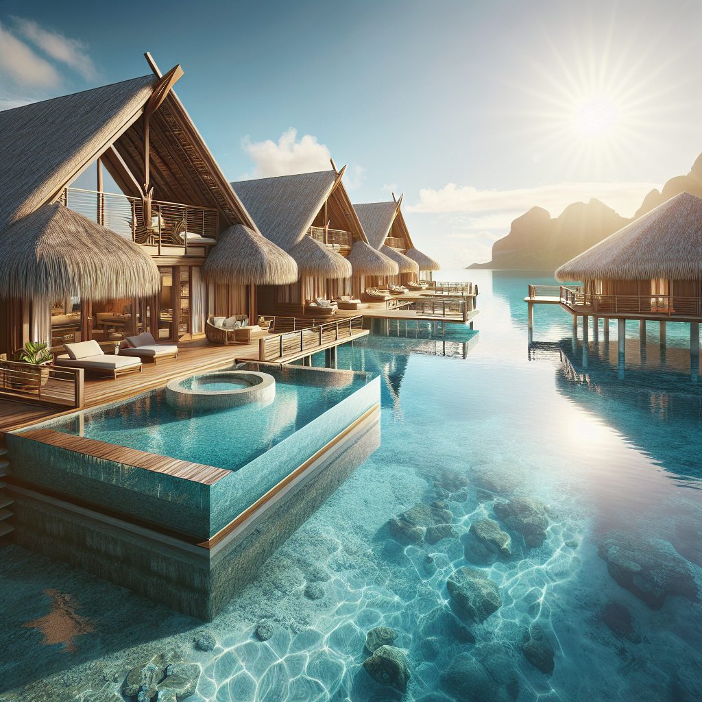 Bora Bora Supreme Elite Villas With Infinity Pool Overwater Lagoon Retreat
