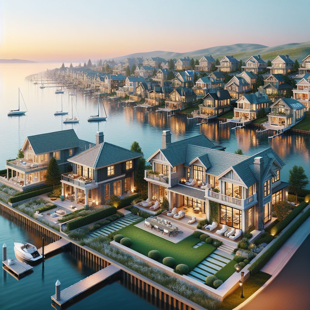 Calm Bay Area Residences Designed for Waterfront Living