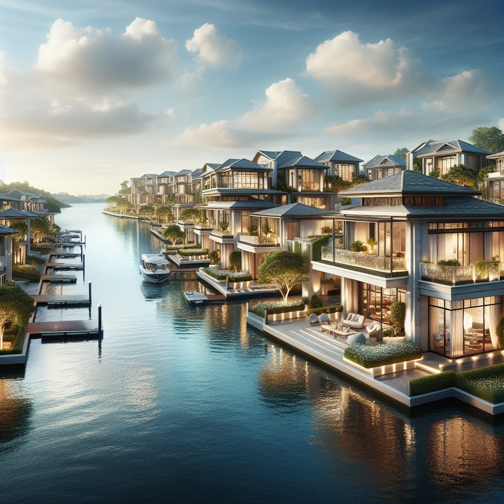 Calm Bay Residences Designed for Waterfront Living