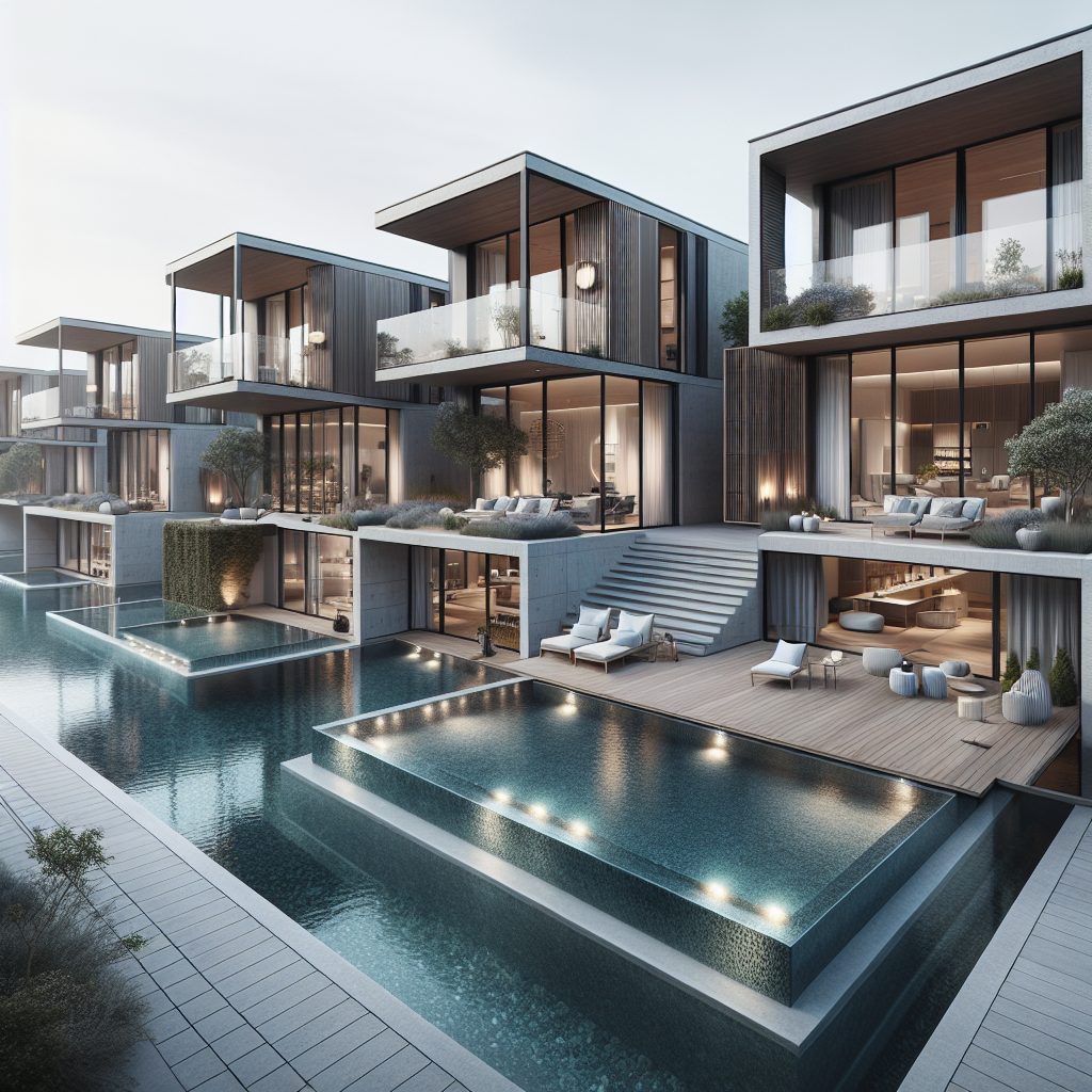 Copenhagen Supreme Elite Villas With Infinity Pool Nordic Minimalist Style
