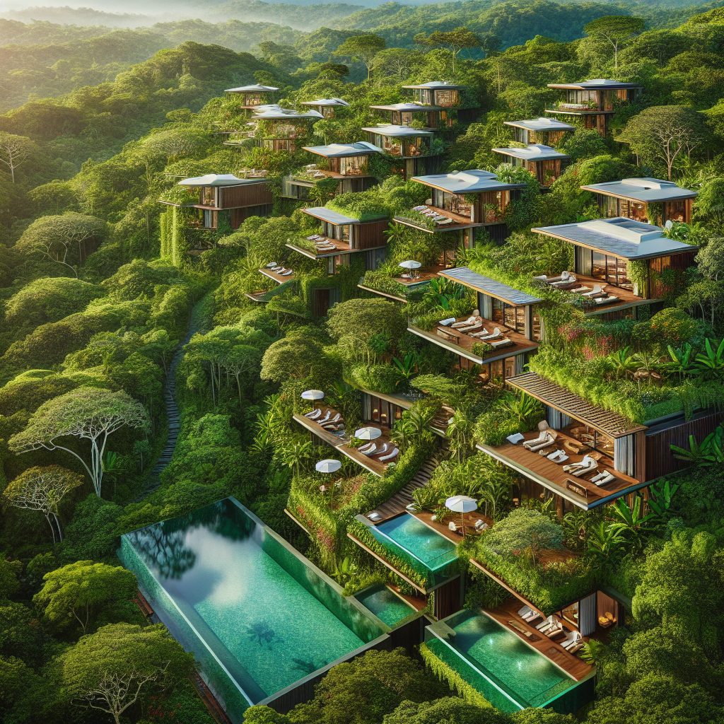 Costa Rica Supreme Elite Villas With Infinity Pool Jungle Eco Paradise