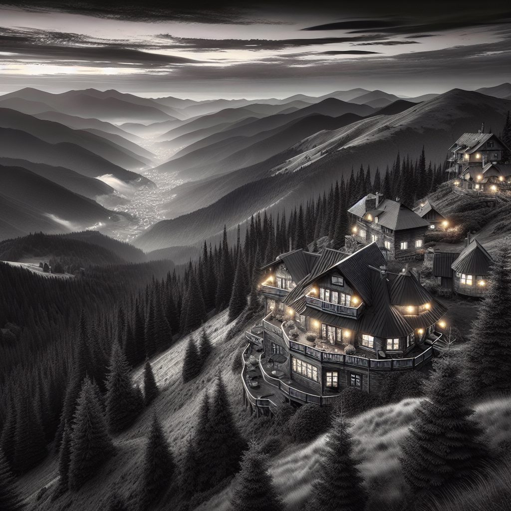 Crest Ridge Lodgings Facing Expansive Valley Views