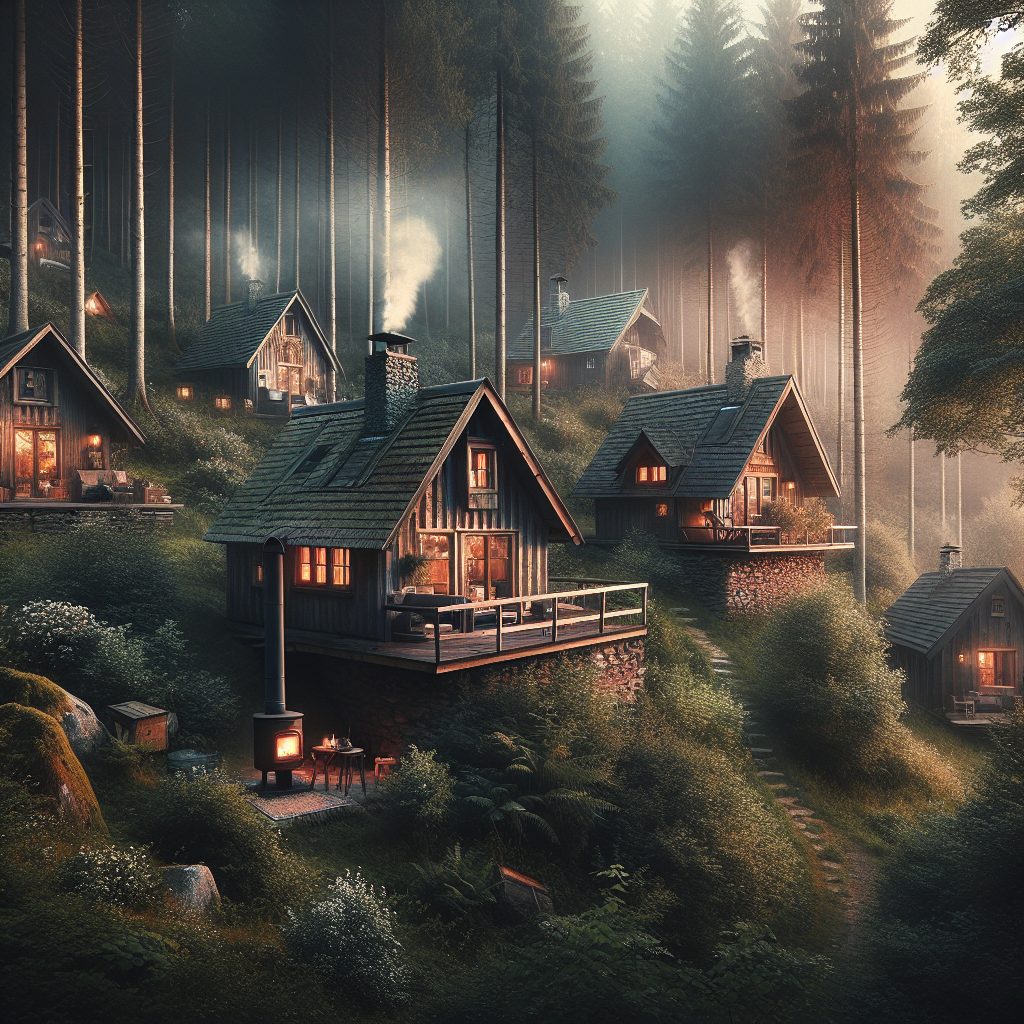 Deep Nature Escape Cabins Offering Complete Isolation