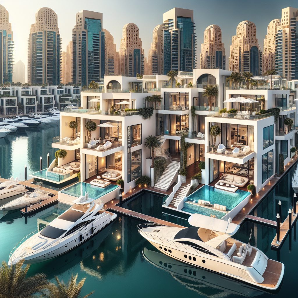 Dubai Supreme Elite Marina Villas With Infinity Pool Yacht Lifestyle Retreat