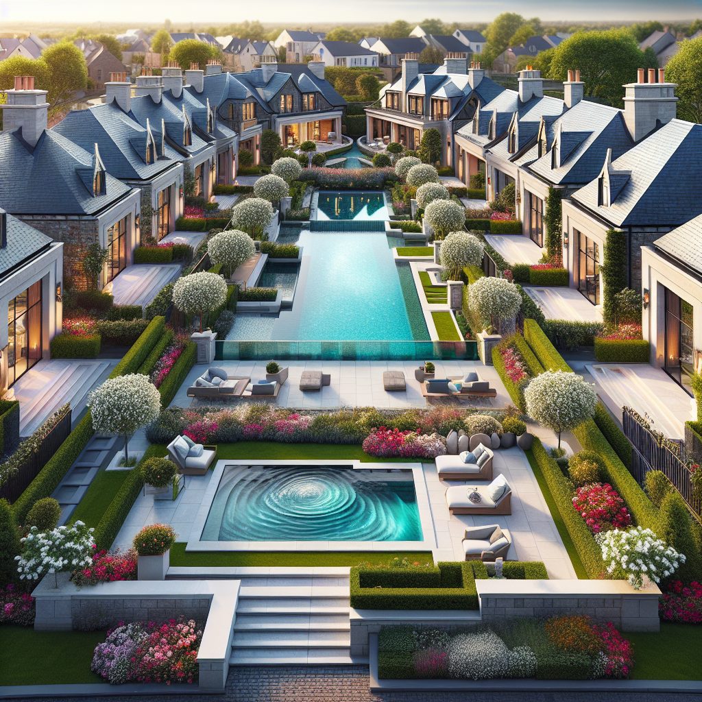 Dublin Supreme Elite Villas With Infinity Pool Boutique Garden Charm