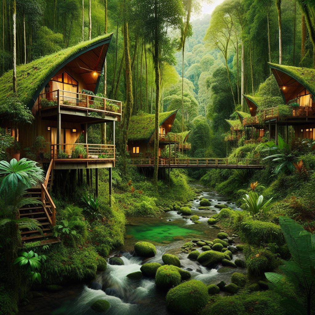 Eco Harmony Lodgings Built Around Nature Balance