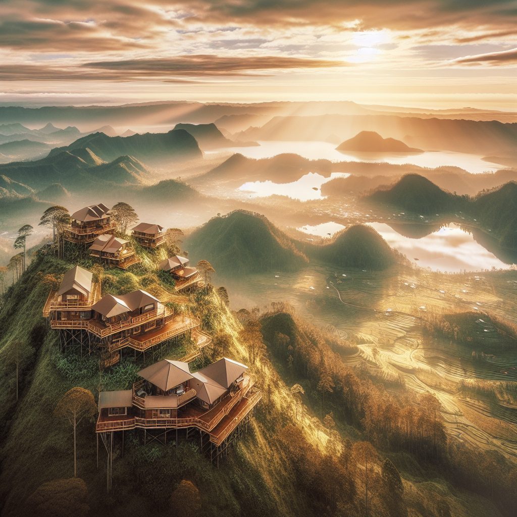 Elevated Landscape Lodgings Offering Wide Scenic Perspectives