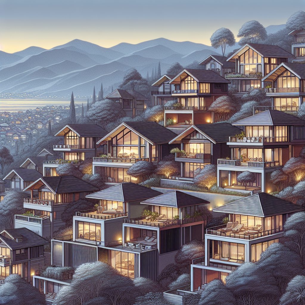 Elevated Scenic Houses Offering Wide View Angles