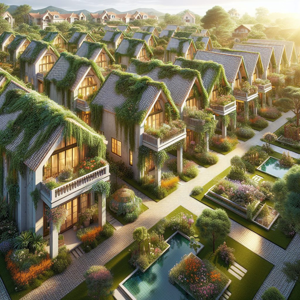 Garden Inspired Villas Featuring Botanical Layout
