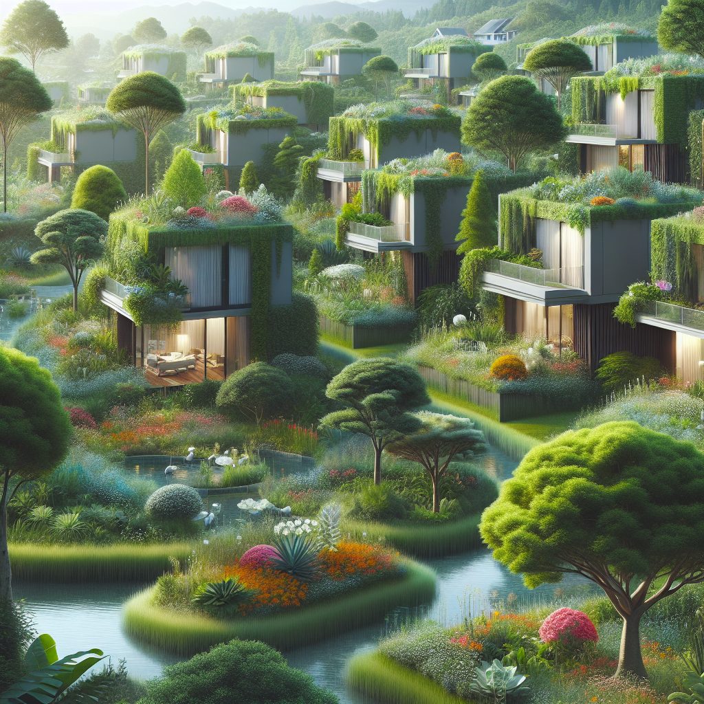 Garden Inspired Villas with Botanical Layout Concepts