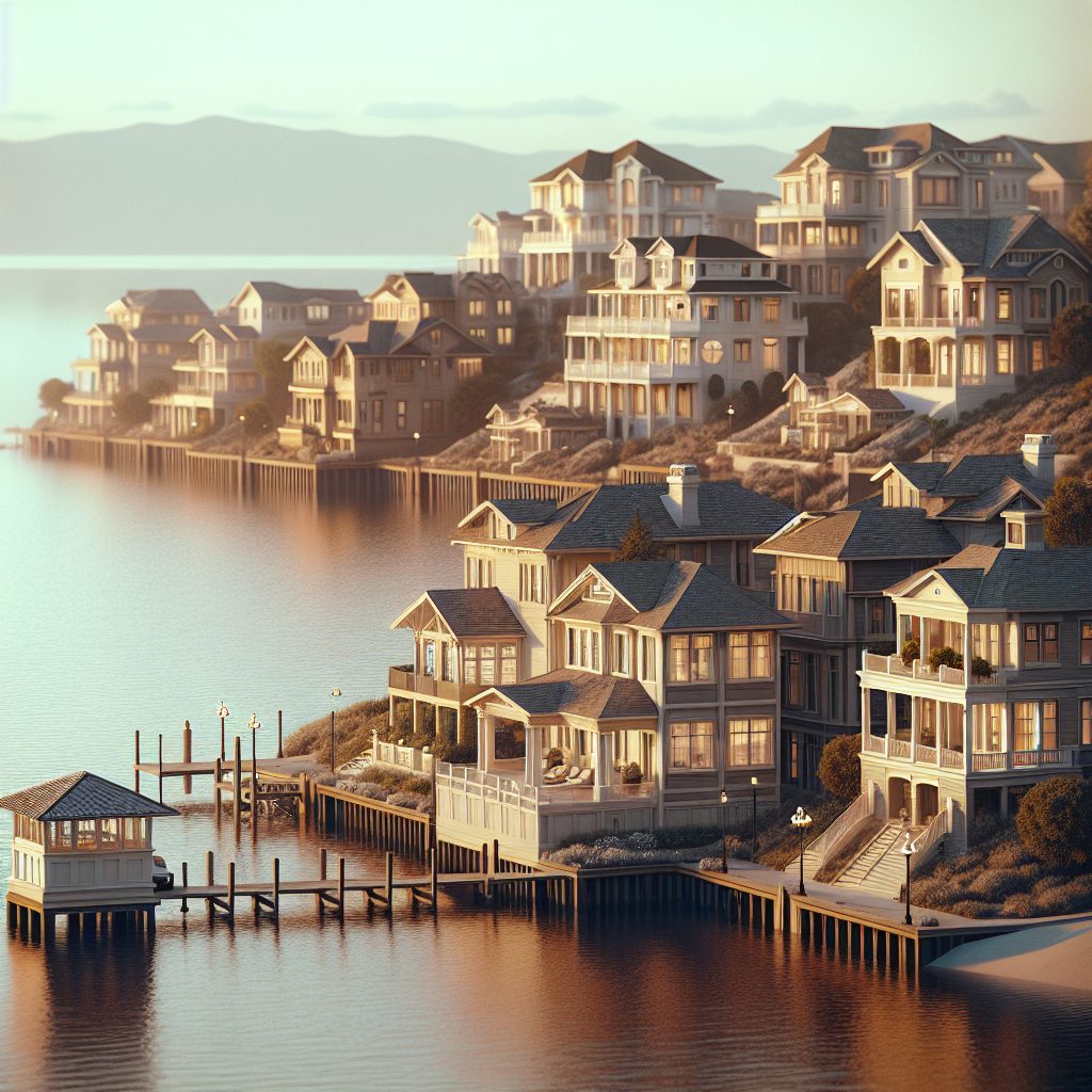 Gentle Bayfront Residences with Calm Ocean Flow