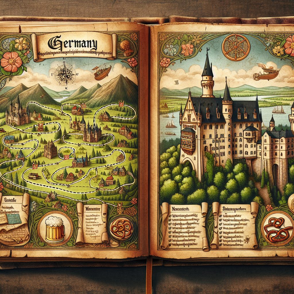 Germany Travel Planner For Castles And Scenic Routes
