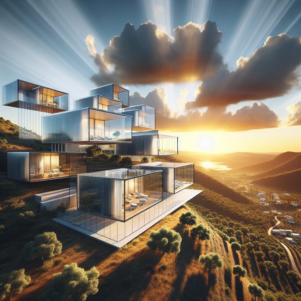 Glass Panel Villas Offering Full Scenic Exposure