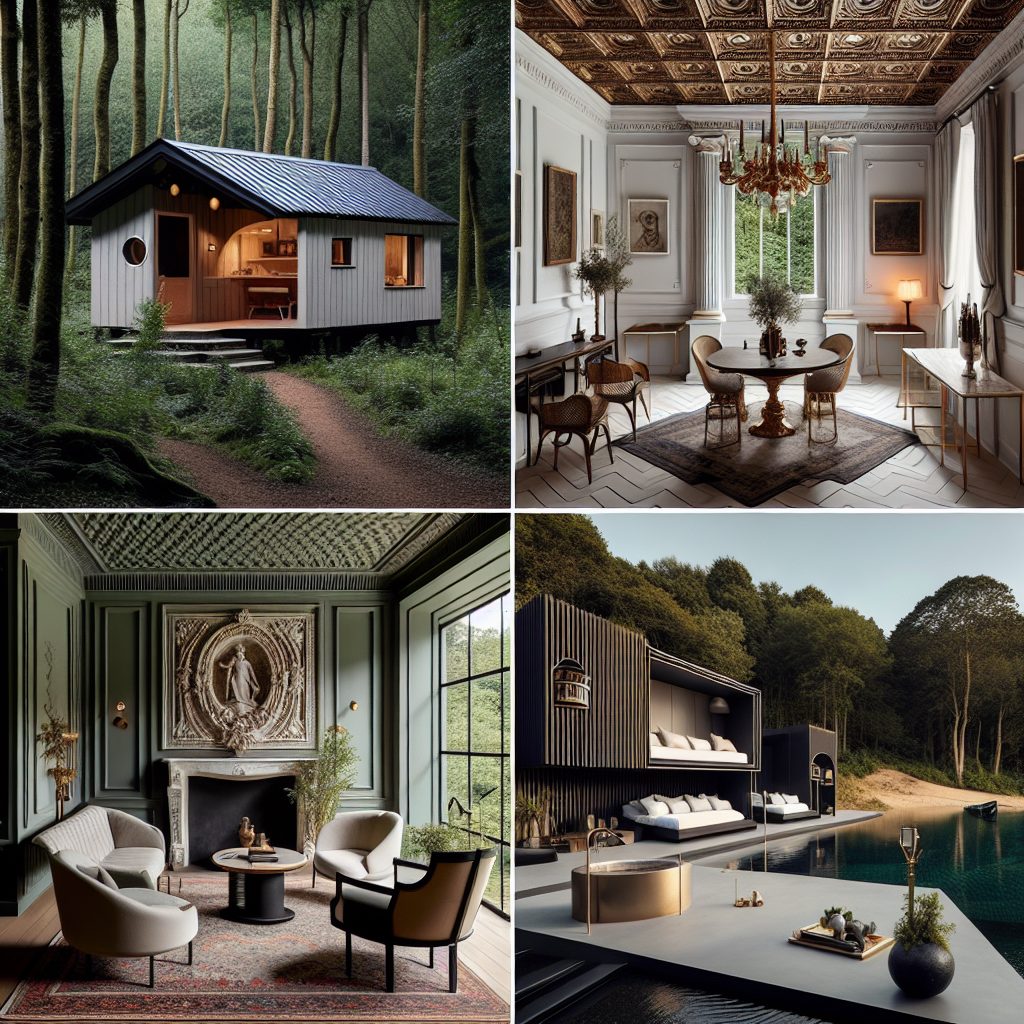 Individually Styled Boutique Retreats with Unique Interiors