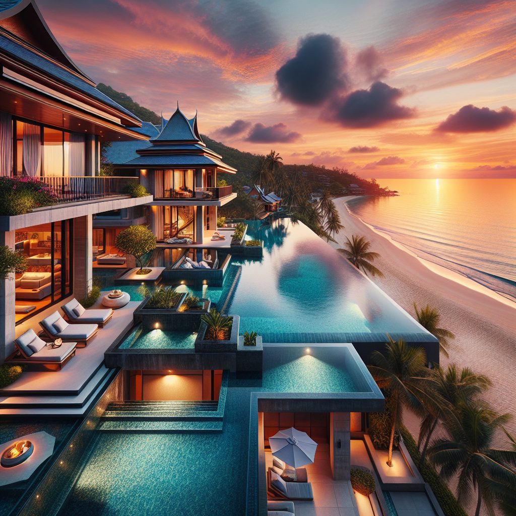 Koh Samui Supreme Elite Villas With Infinity Pool Sunset Beach Views