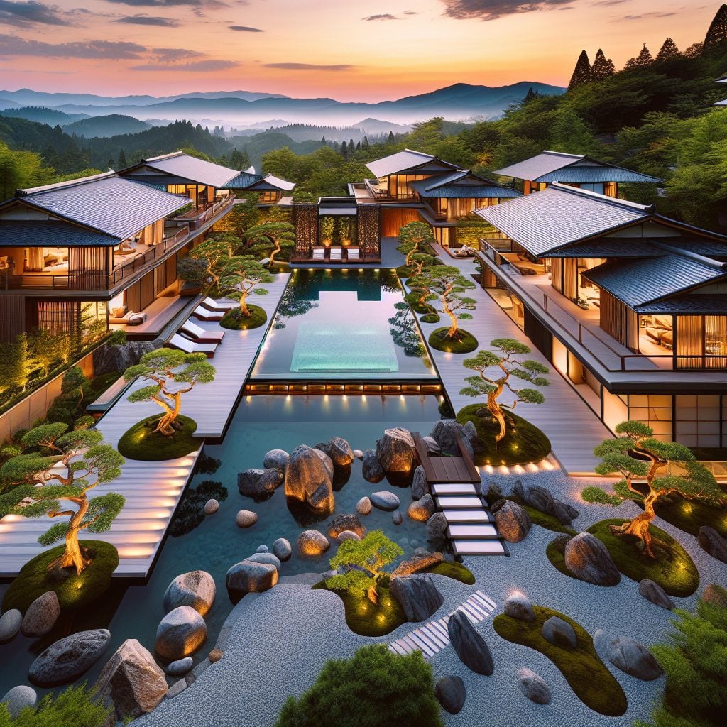 Kyoto Supreme Elite Villas With Infinity Pool Zen Garden Sanctuary