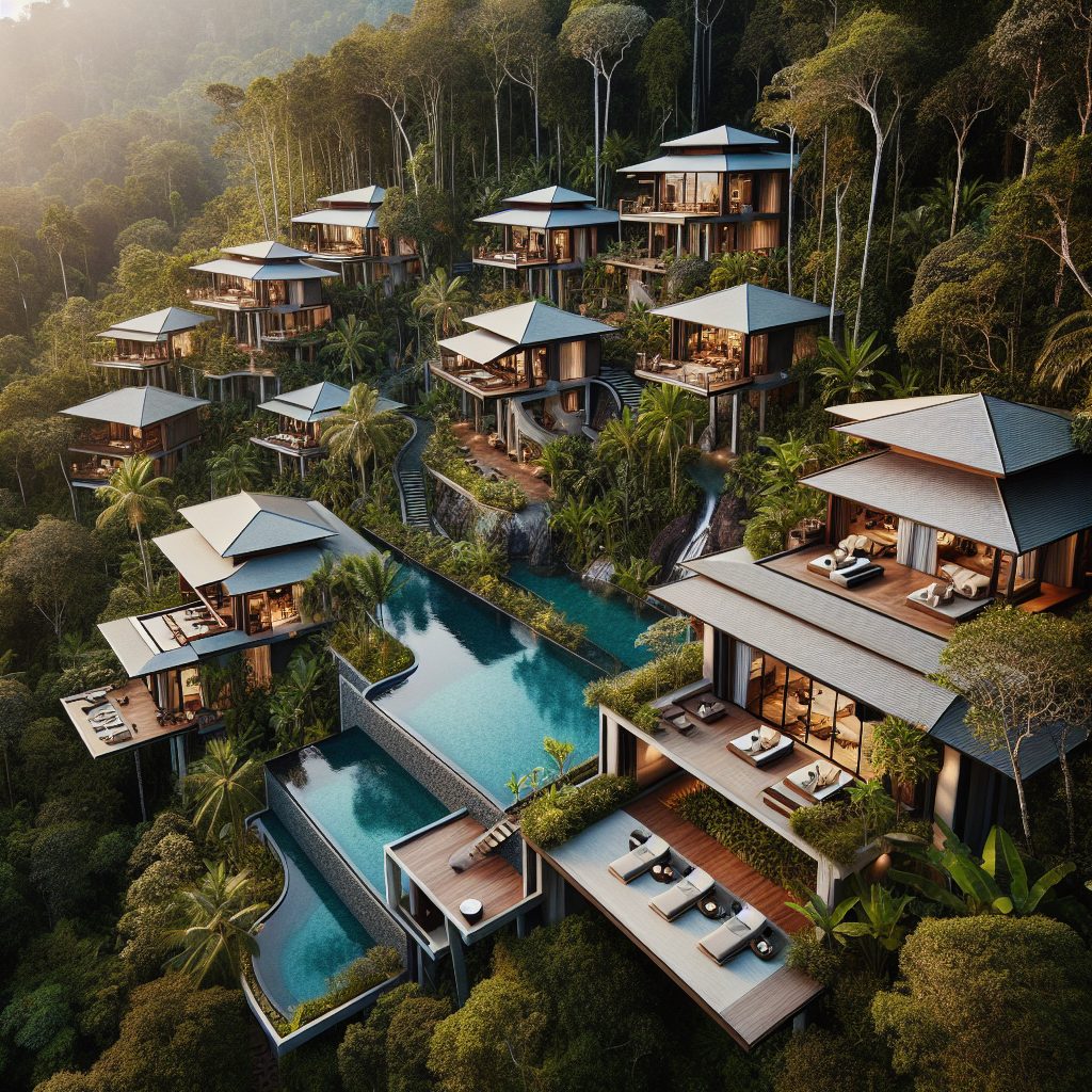 Langkawi Supreme Elite Villas With Infinity Pool Jungle Nature Retreat