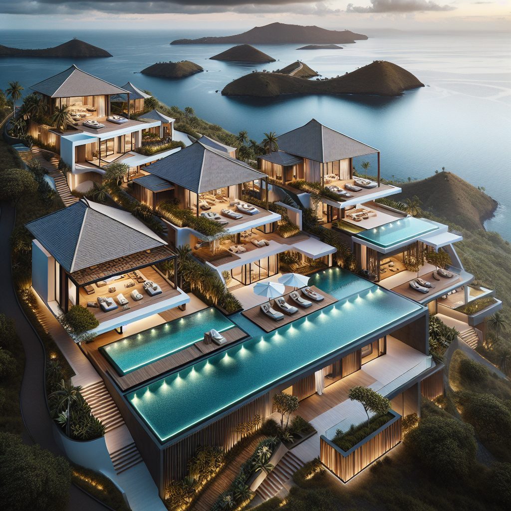 Lombok Supreme Elite Villas With Infinity Pool Cliff Ocean Panorama