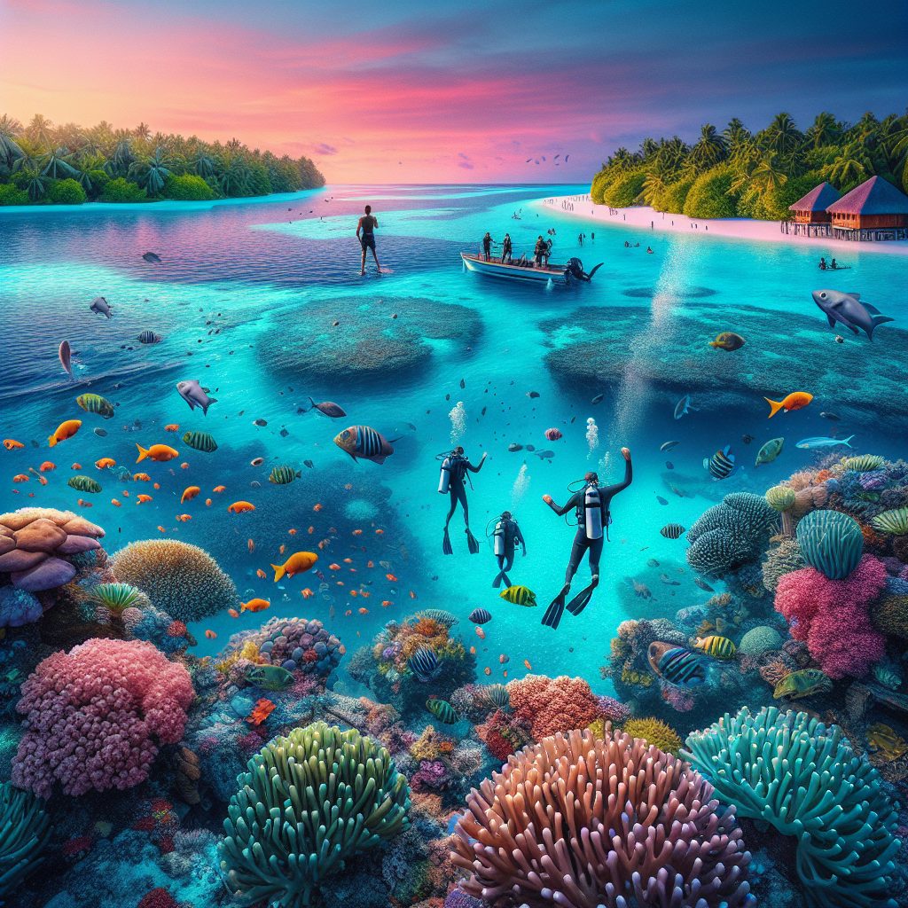 Maldives Travel Experience For Snorkeling Diving And Marine Life