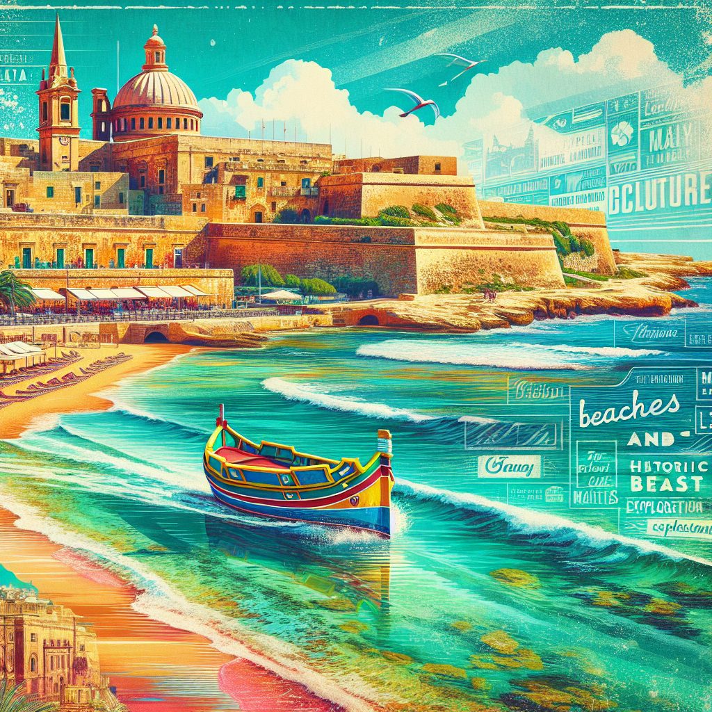 Malta Travel Planner For Beaches And Historic Exploration