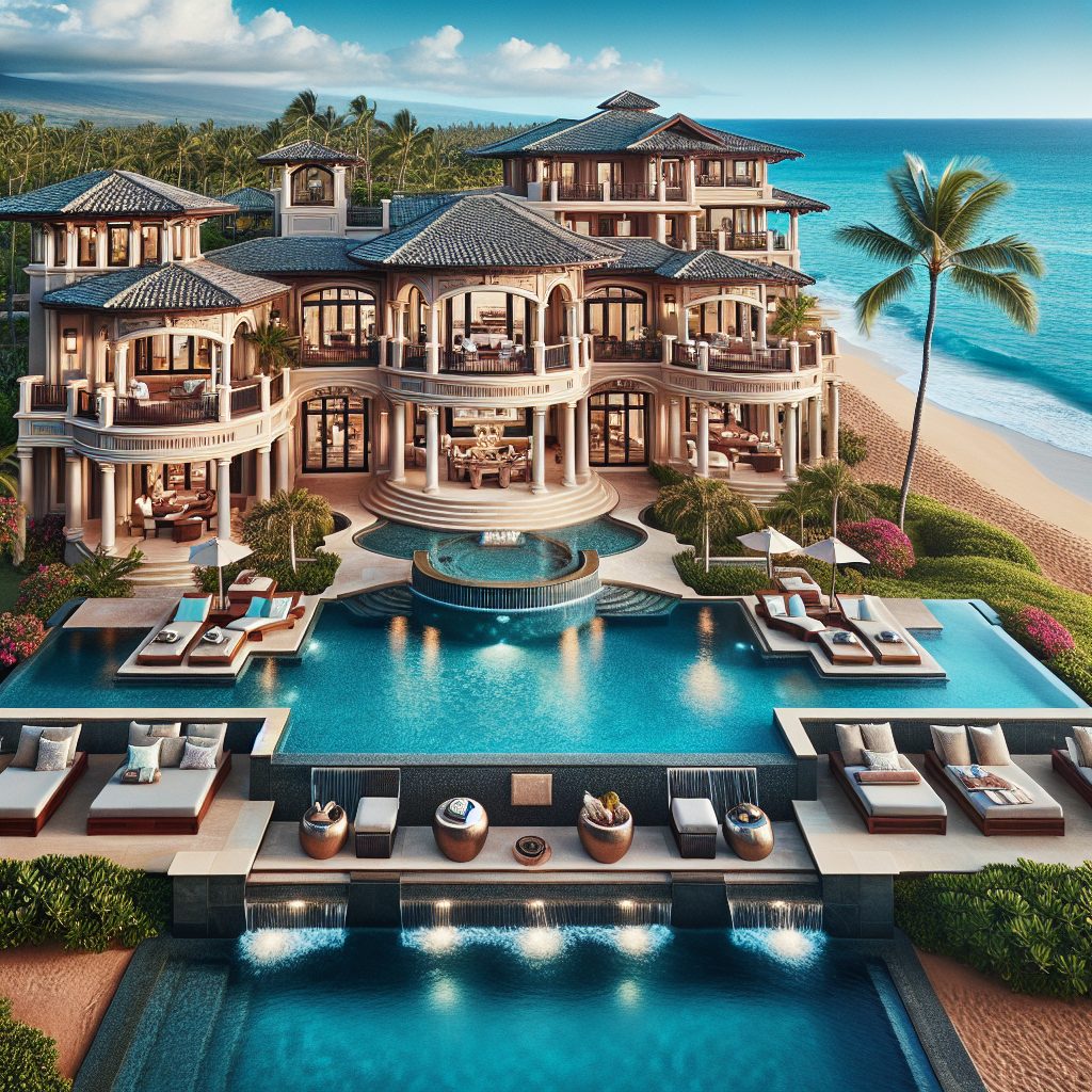 Maui Supreme Elite Villas With Infinity Pool Beachfront Tropical Escape