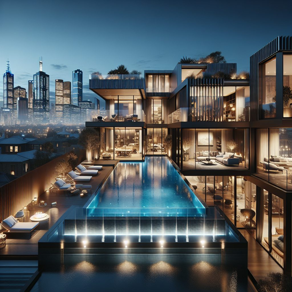 Melbourne Supreme Elite Villas With Infinity Pool Rooftop Urban Luxury