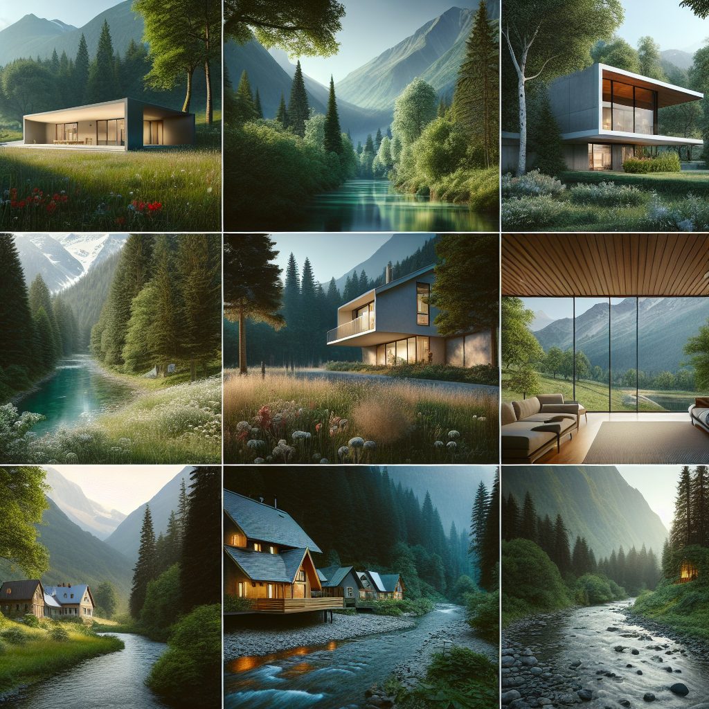 Natural Sound Escape Homes Surrounded by Calm Ambience