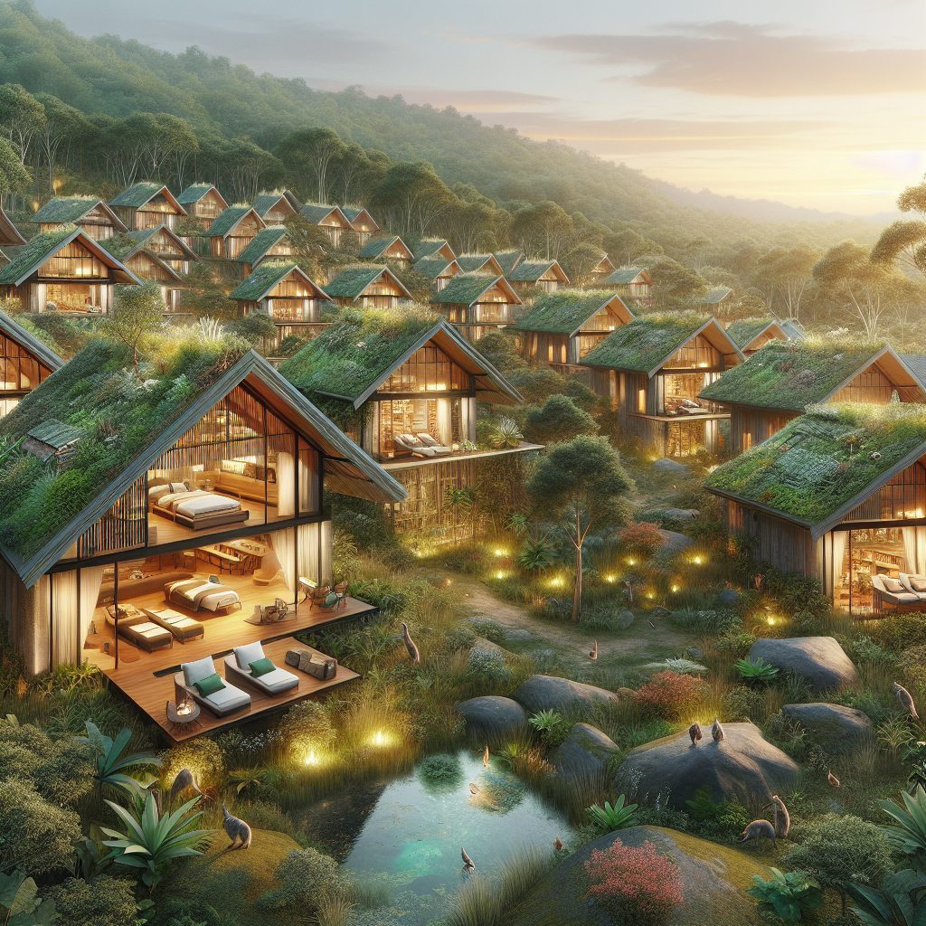 Nature Blended Villas Offering Comfort Within Wilderness