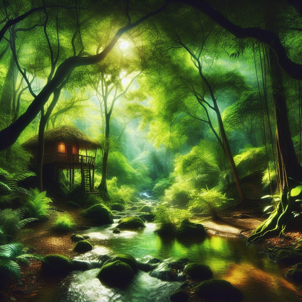 Nature Sound Hideaways Surrounded by Calm Atmosphere