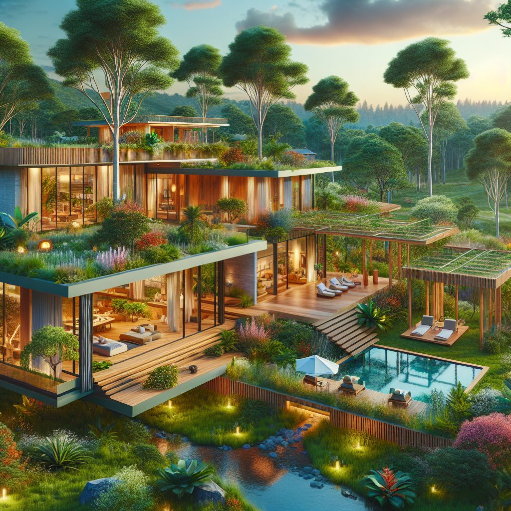 Outdoor Living Villas Designed for Nature Immersion