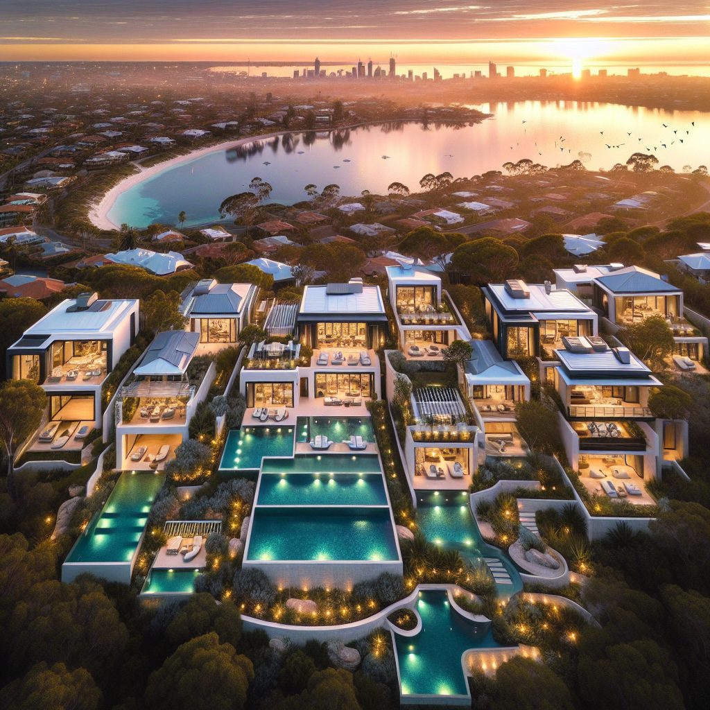 Perth Supreme Elite Villas With Infinity Pool Sunset Coast Escape