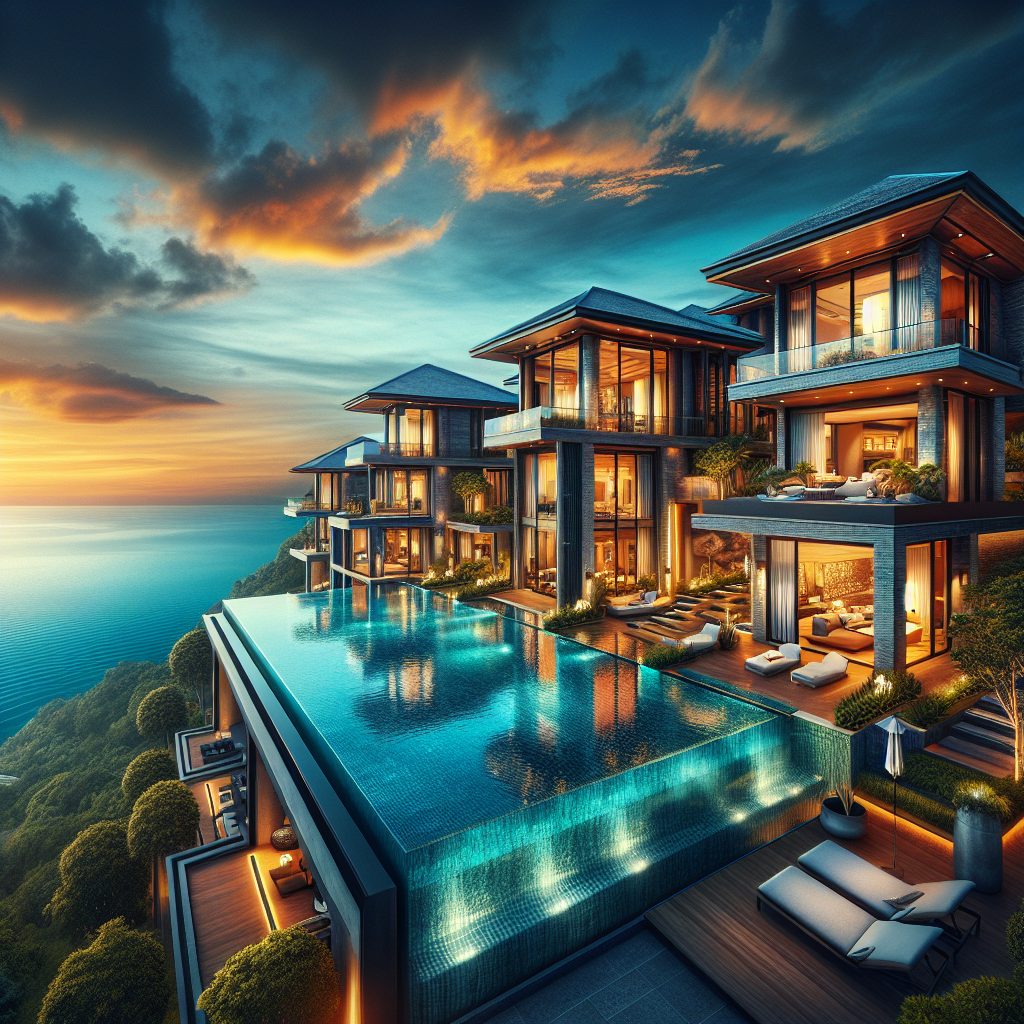Phuket Supreme Elite Villas With Infinity Pool Ocean Horizon Escape