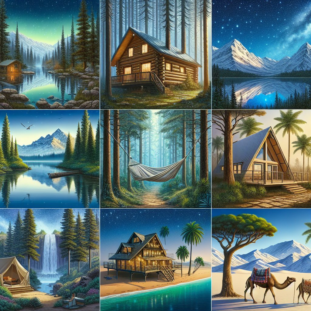 Prime Nature Retreat Spots Positioned in Scenic Locations