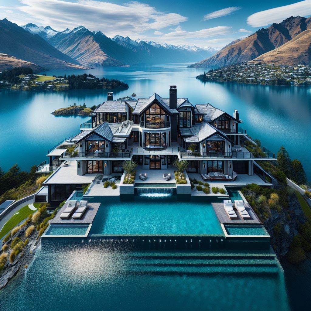 Queenstown Supreme Elite Villas With Infinity Pool Lakefront Scenic Views