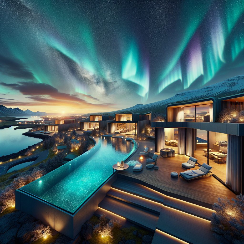 Reykjavik Supreme Elite Villas With Infinity Pool Aurora Borealis Panorama
