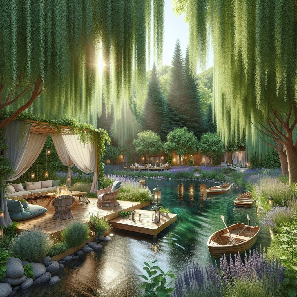 Riverside Calm Living Spaces Designed for Relaxation