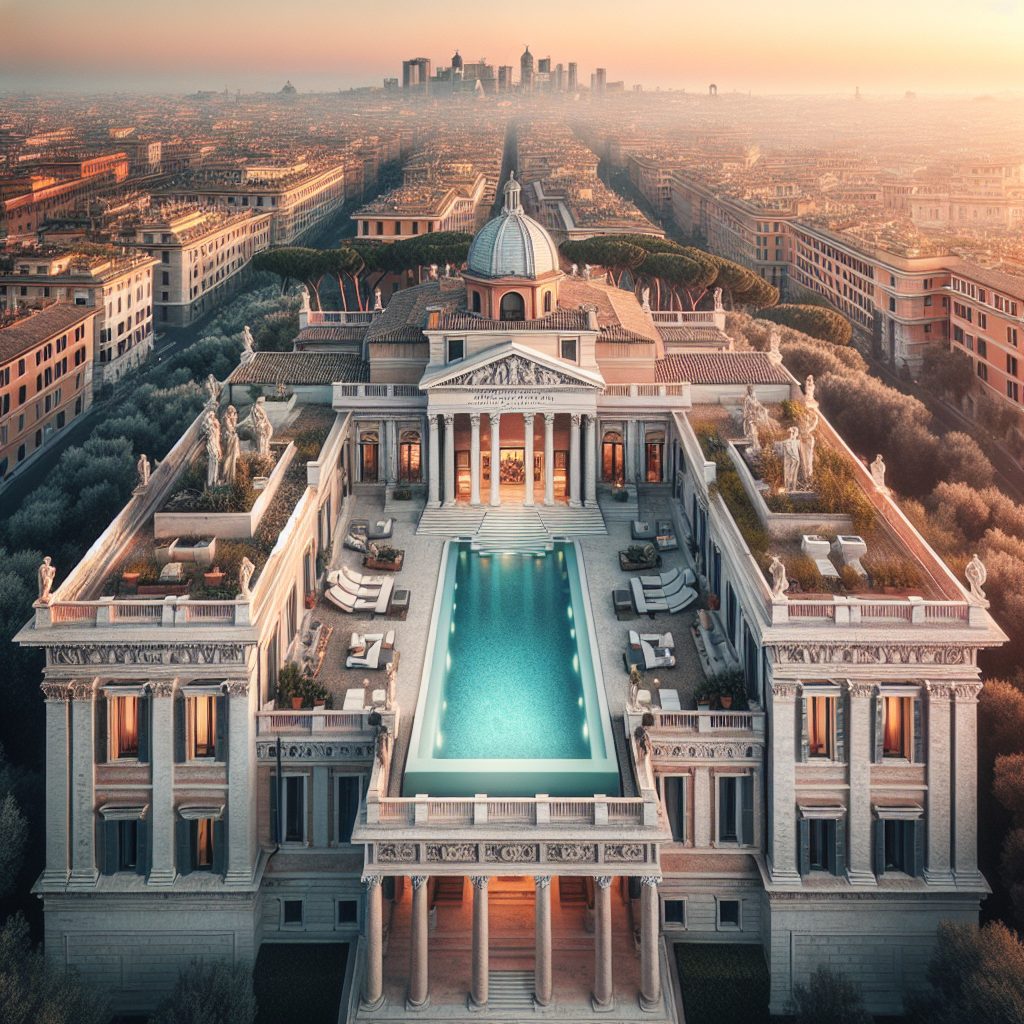 Rome Supreme Elite Villas With Infinity Pool Rooftop Historic Luxury
