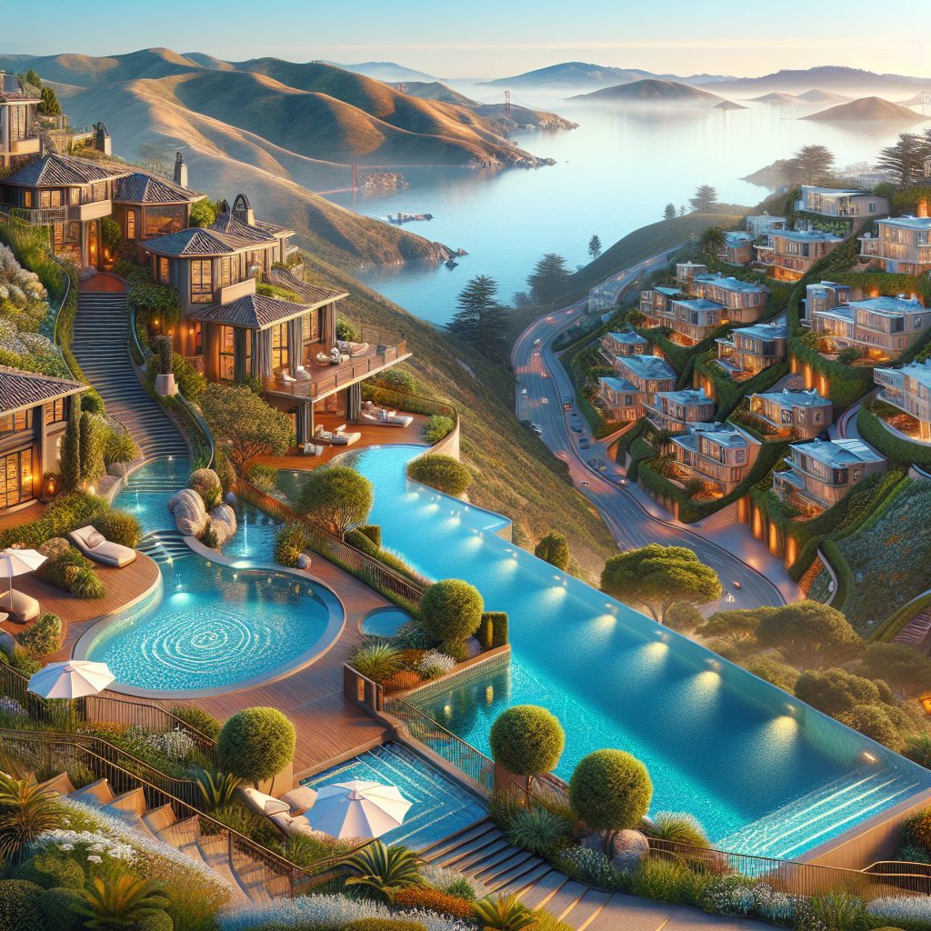 San Francisco Supreme Elite Villas With Infinity Pool Bay Area Panorama