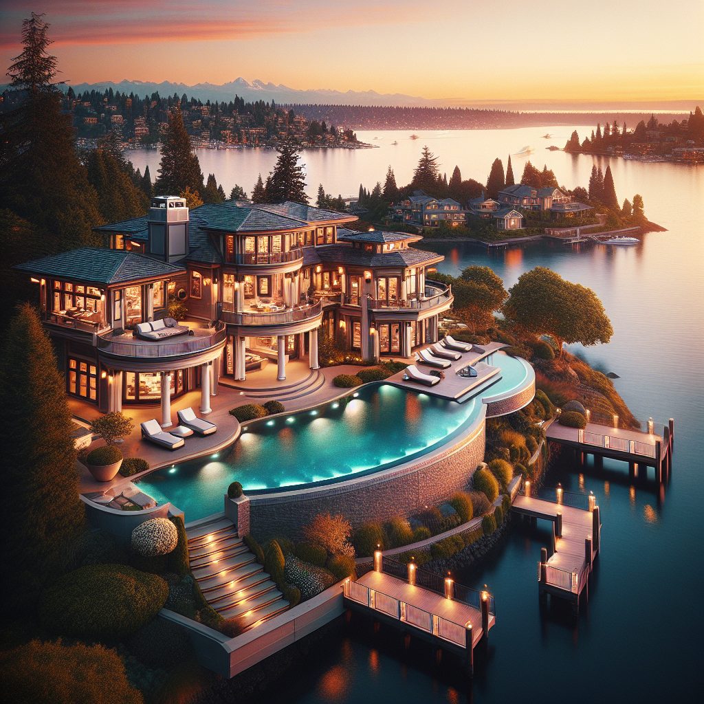 Seattle Supreme Elite Villas With Infinity Pool Waterfront Living Experience