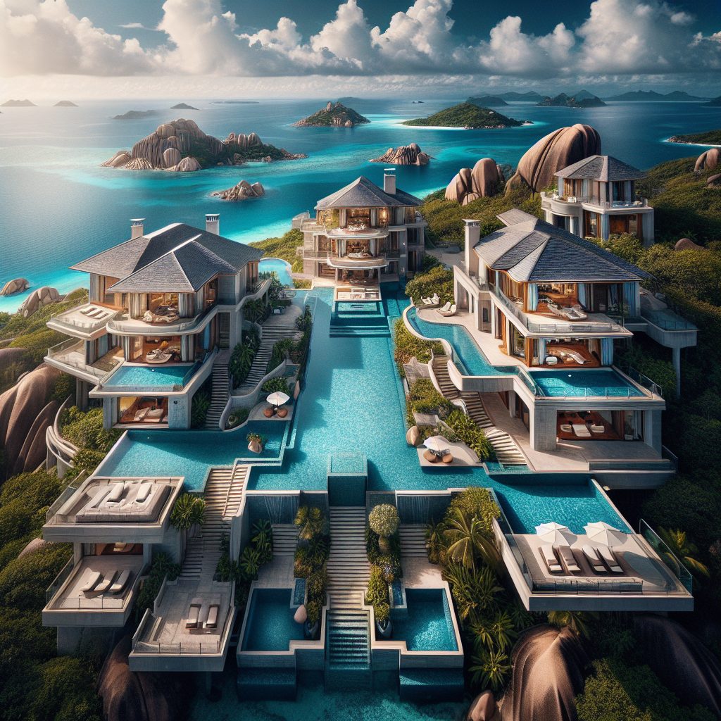 Seychelles Supreme Elite Villas With Infinity Pool Granite Ocean Views
