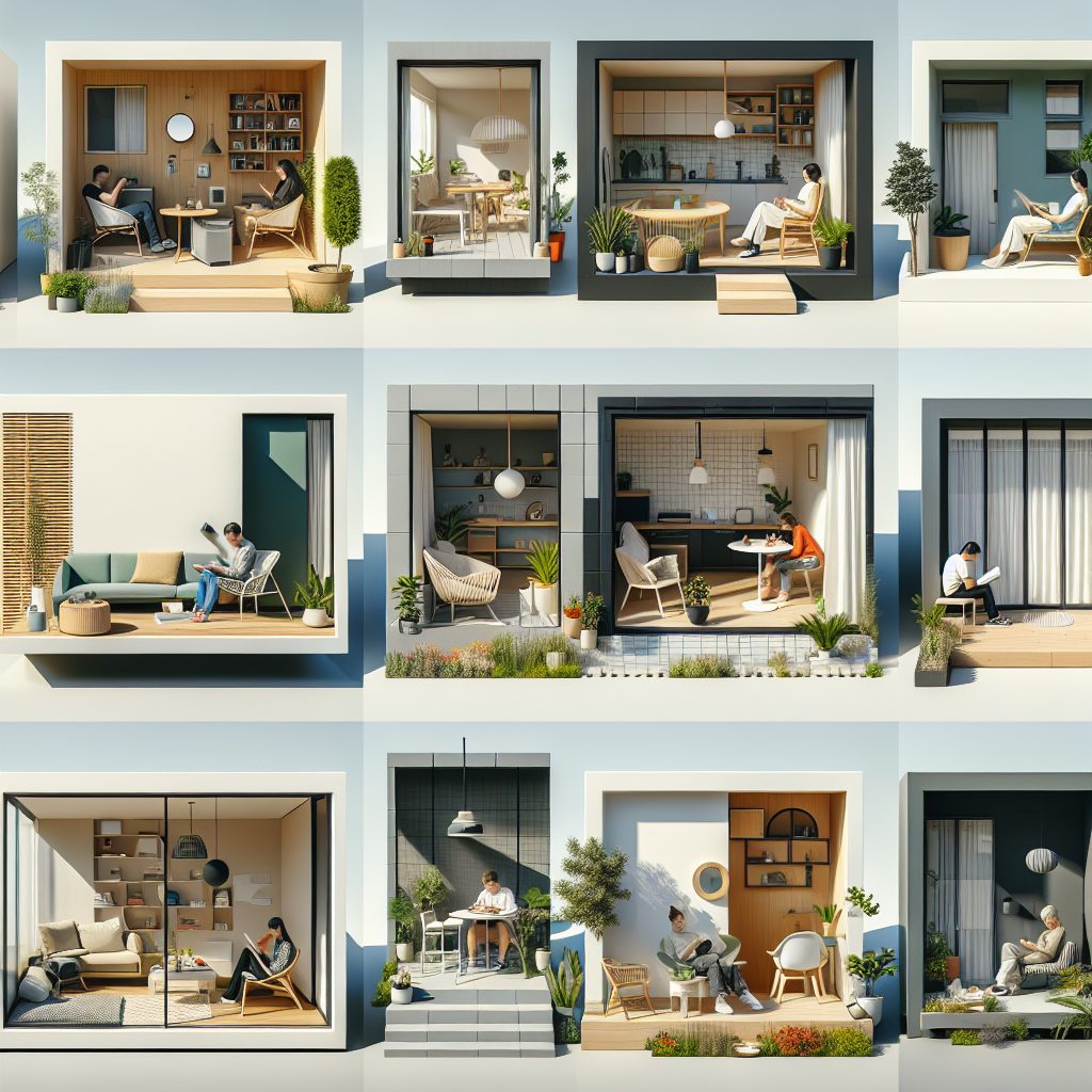 Simplified Living Homes Focused on Minimal Comfort