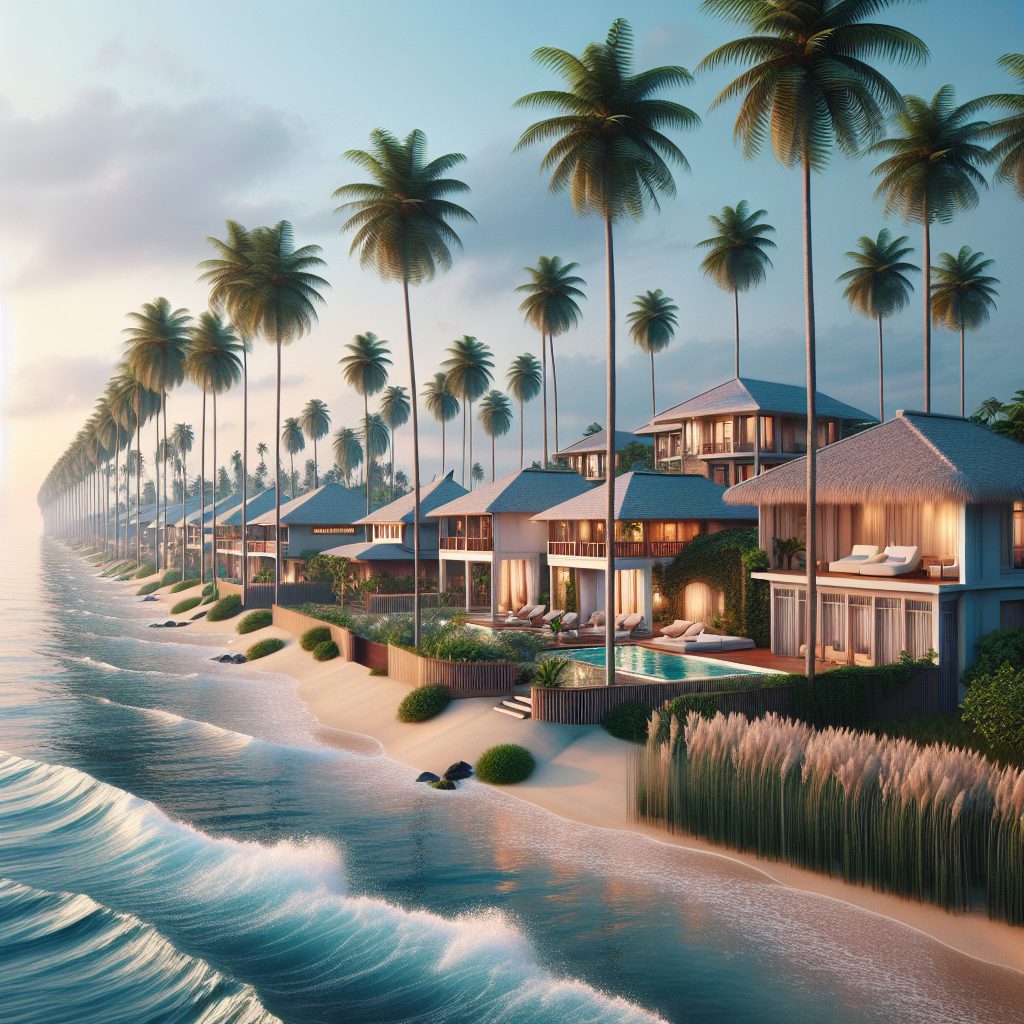 Soft Wave Homes Offering Relaxing Coastal Ambience