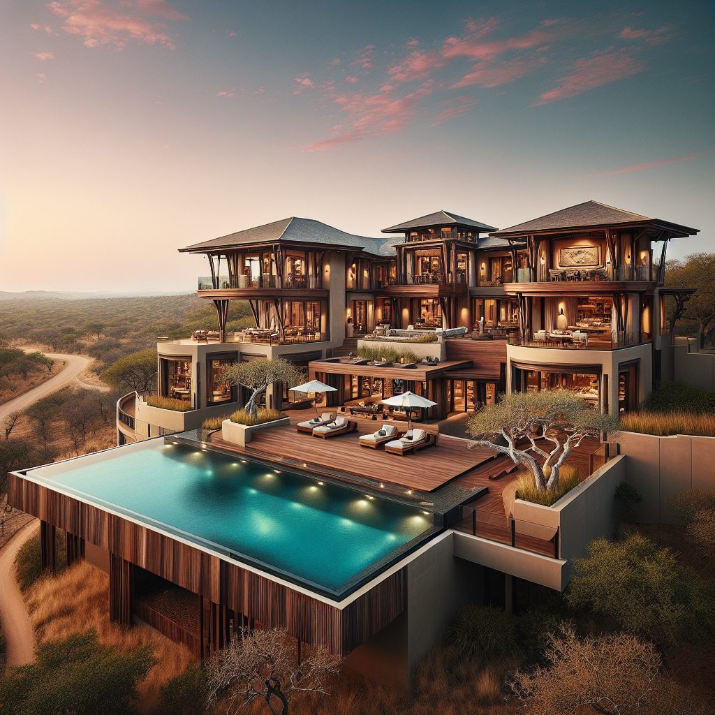 South Africa Supreme Elite Villas With Infinity Pool Safari Wildlife Experience
