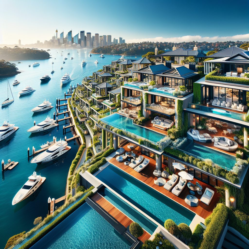 Sydney Supreme Elite Villas With Infinity Pool Harbourfront Luxury